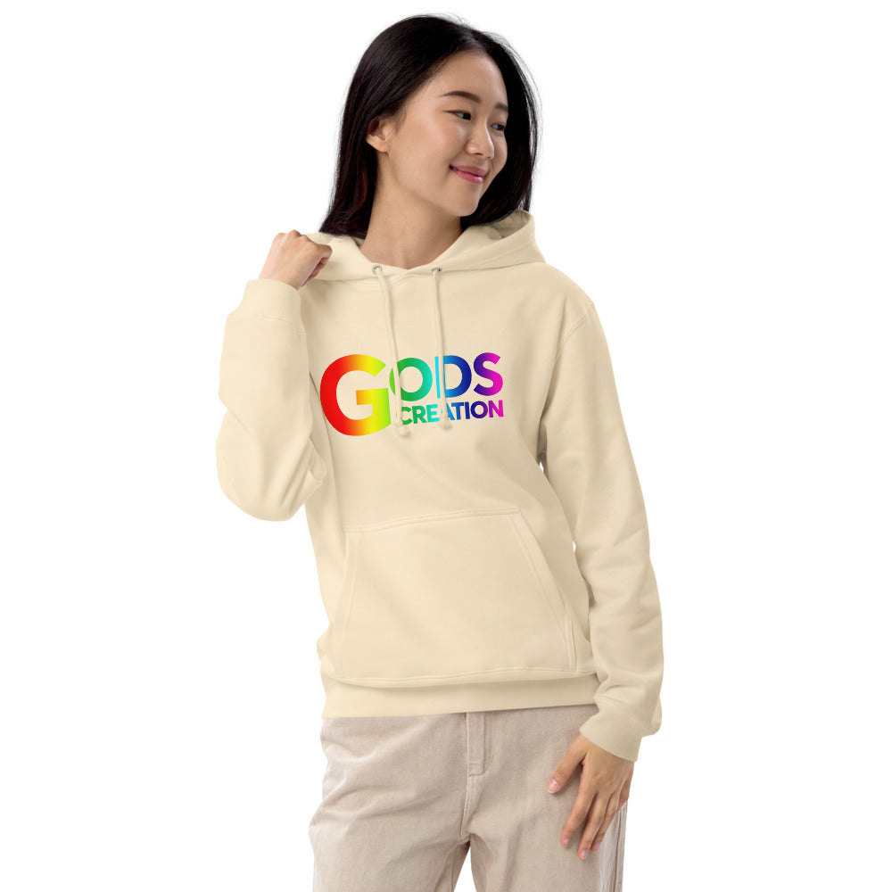 Unisex french terry pullover hoodie