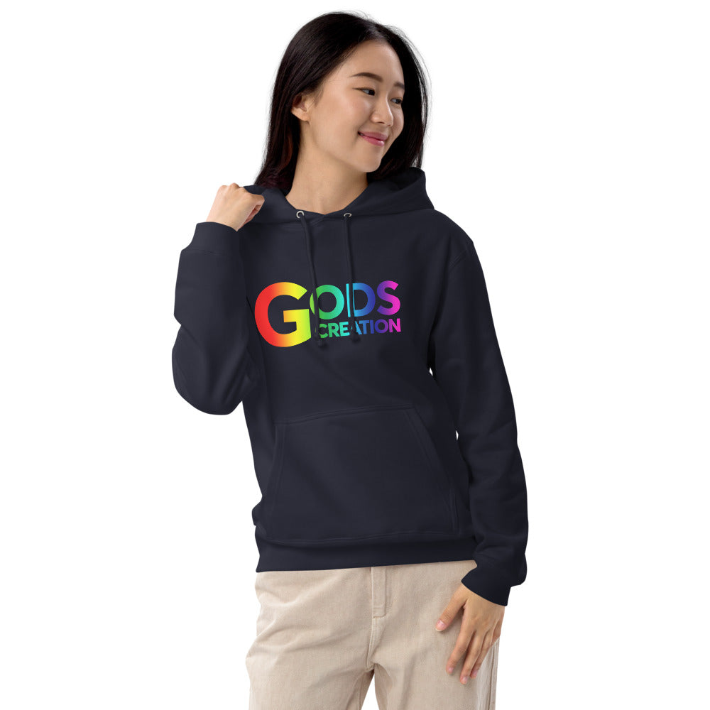 Unisex french terry pullover hoodie