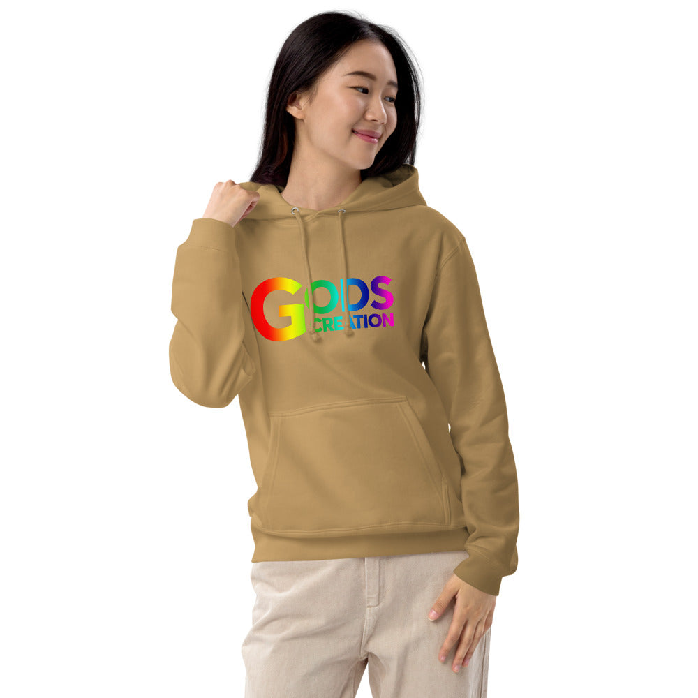 Unisex french terry pullover hoodie