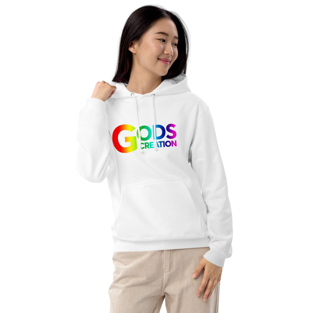 Unisex french terry pullover hoodie