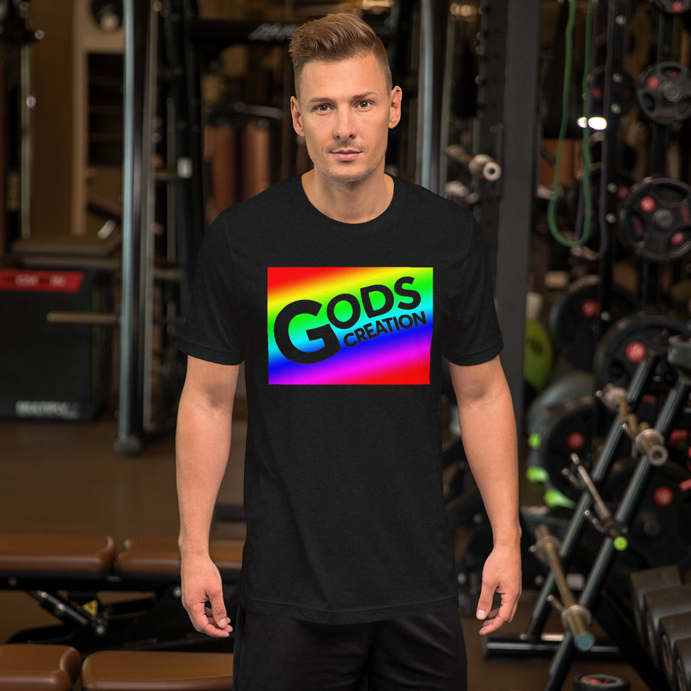 Rainbow Gods Creation T Shirt
