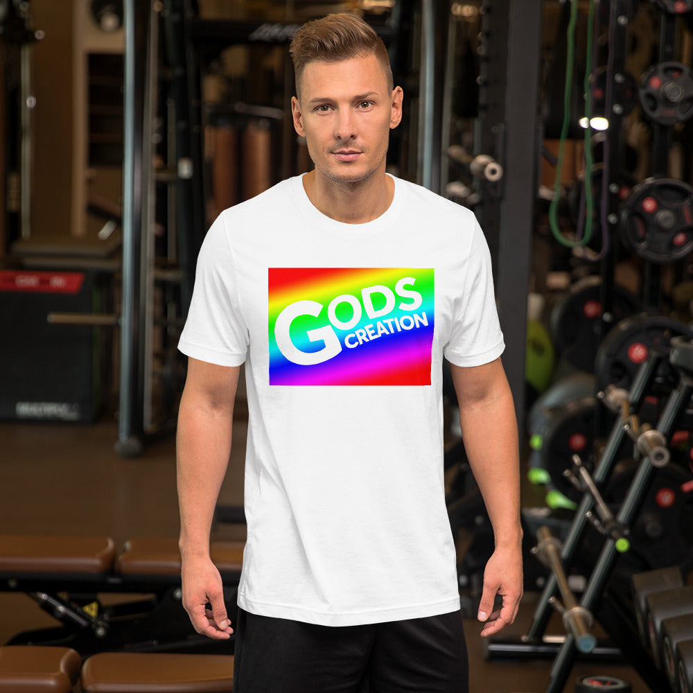Rainbow Gods Creation T Shirt