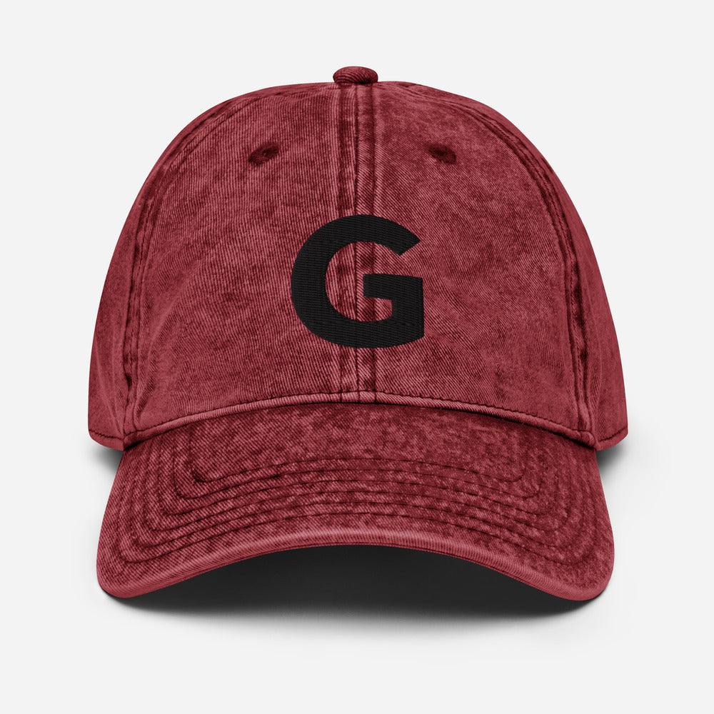 Vintage Cotton Twill Cap