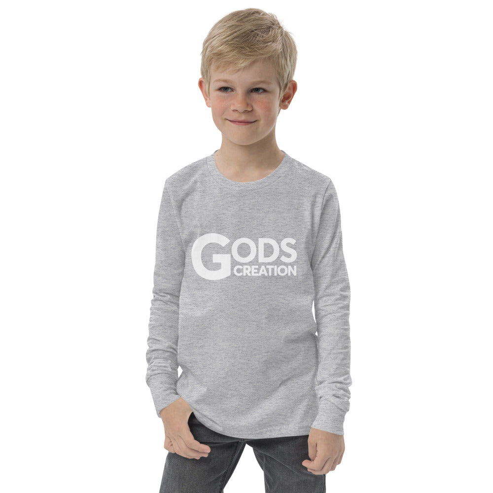 Gods Creation youth long sleeve tee