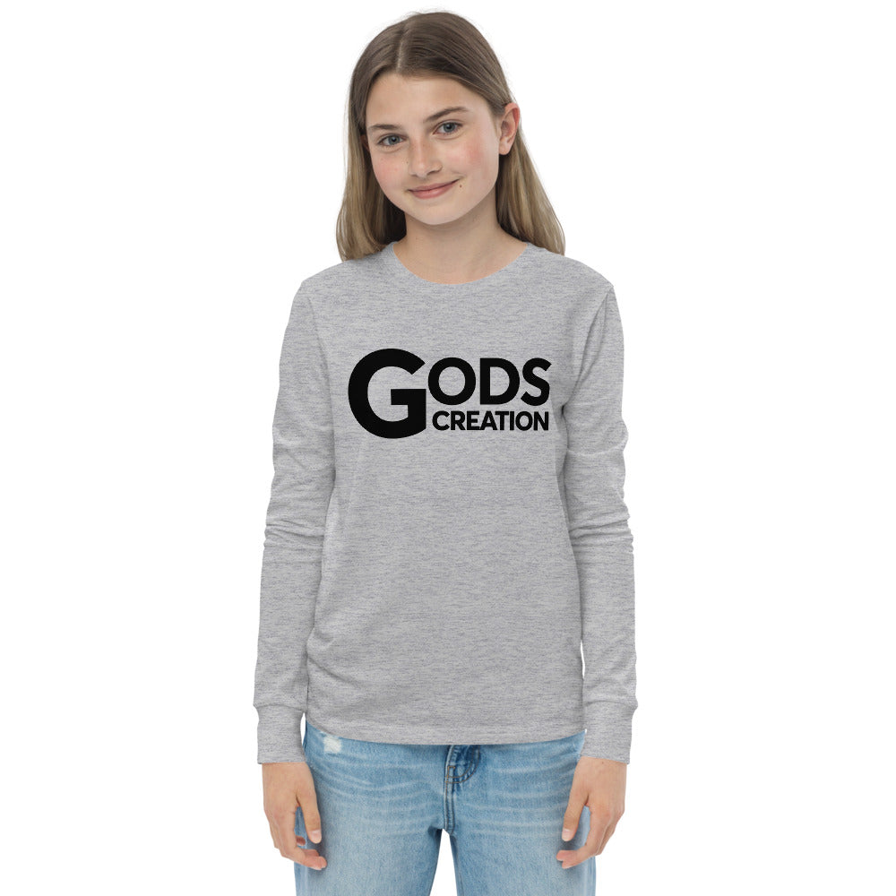 Gods Creation youth long sleeve tee
