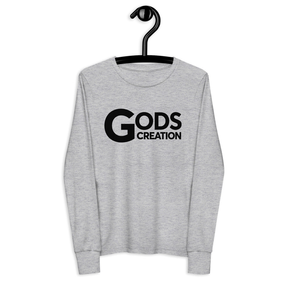 Gods Creation youth long sleeve tee