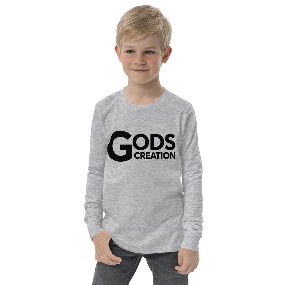 Gods Creation youth long sleeve tee