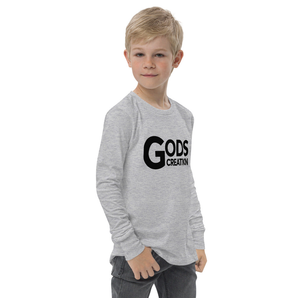 Gods Creation youth long sleeve tee