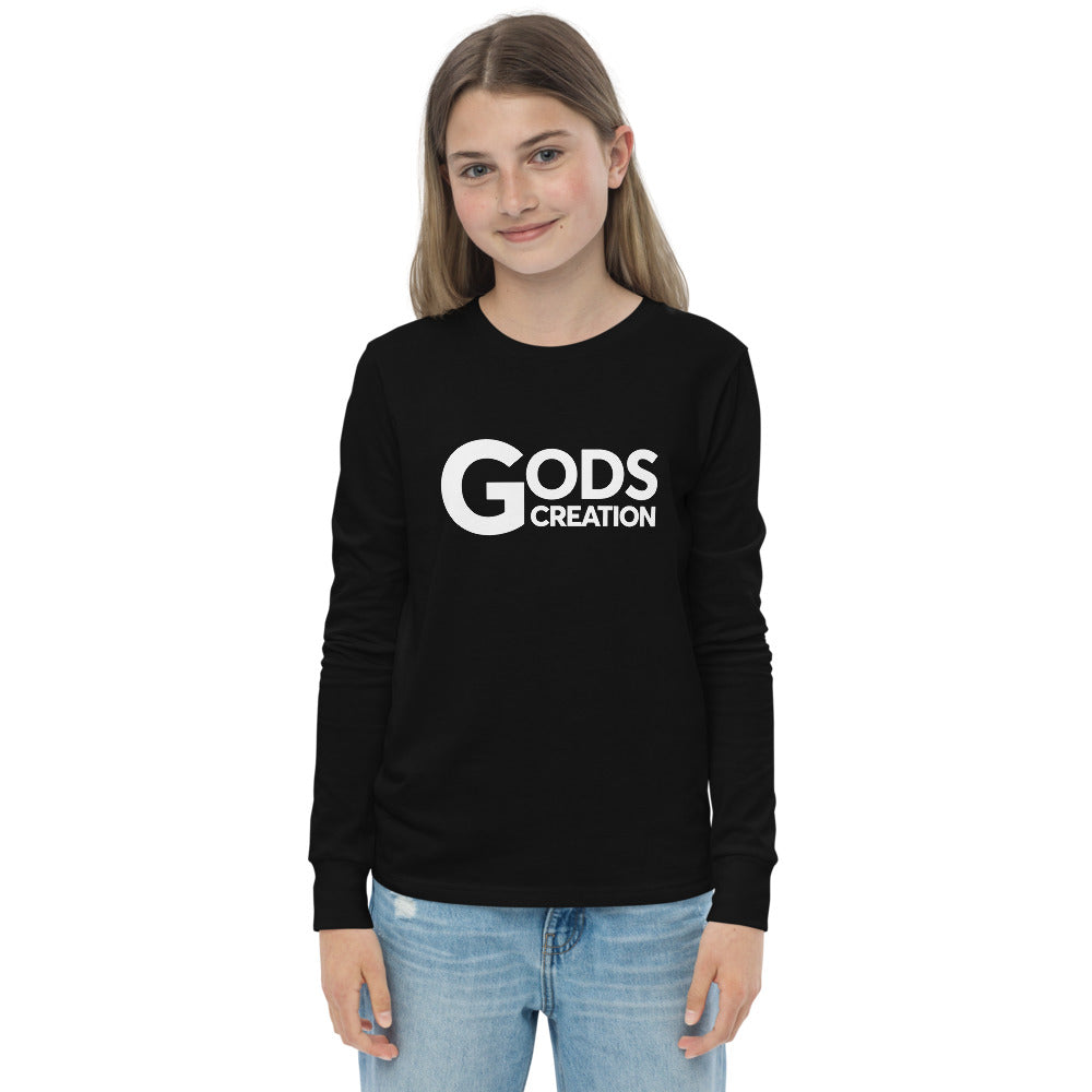 Gods Creation youth long sleeve tee
