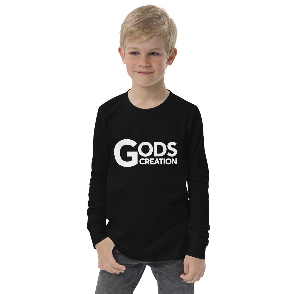 Gods Creation youth long sleeve tee