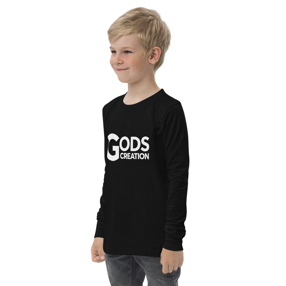 Gods Creation youth long sleeve tee