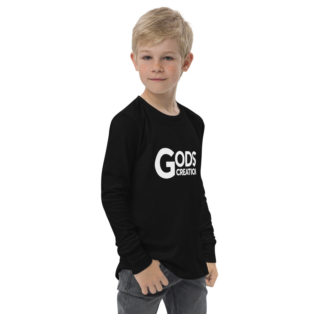 Gods Creation youth long sleeve tee