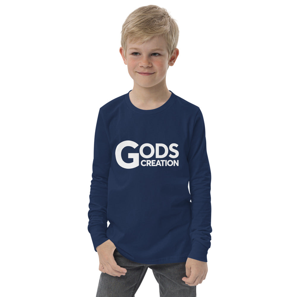 Gods Creation youth long sleeve tee