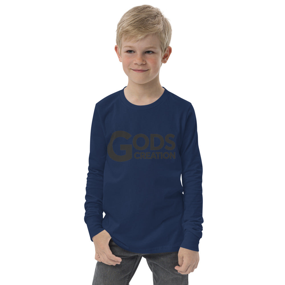 Gods Creation youth long sleeve tee