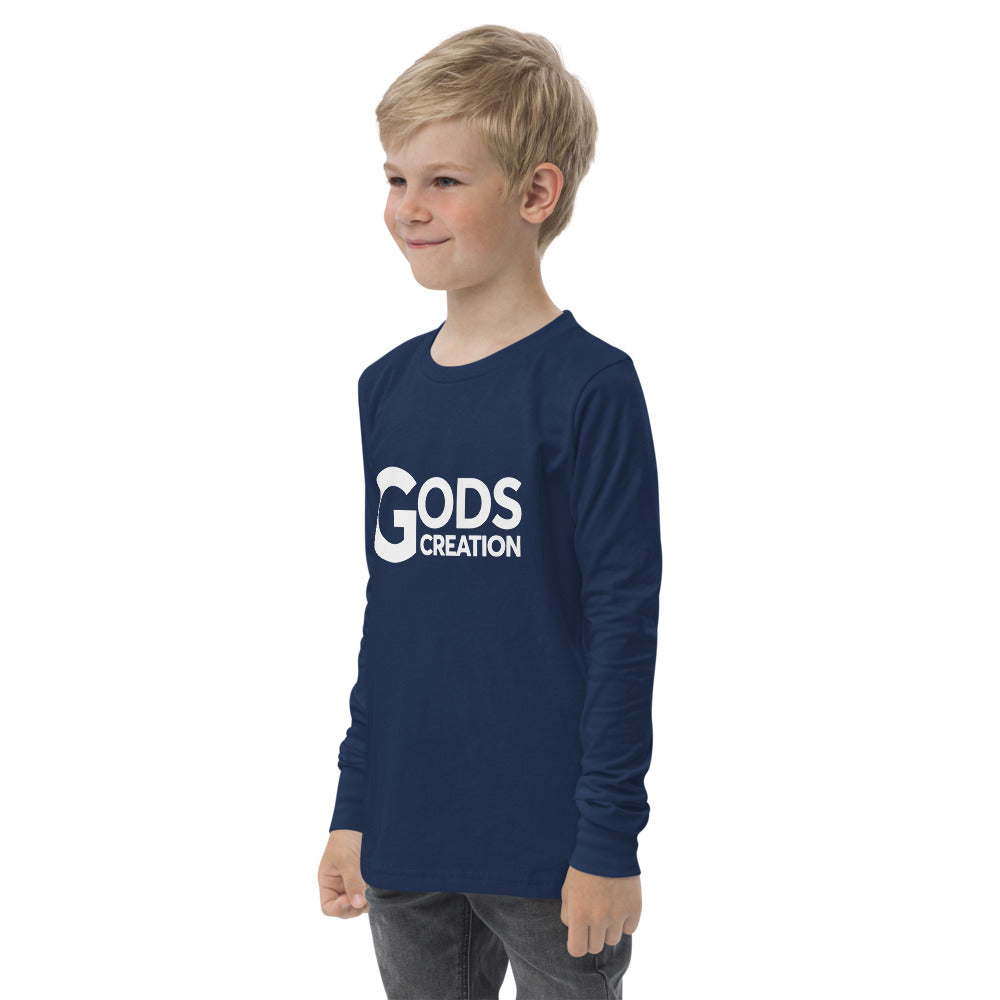 Gods Creation youth long sleeve tee