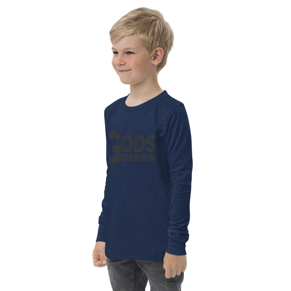 Gods Creation youth long sleeve tee