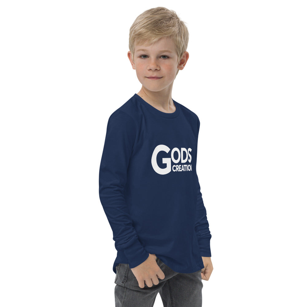 Gods Creation youth long sleeve tee