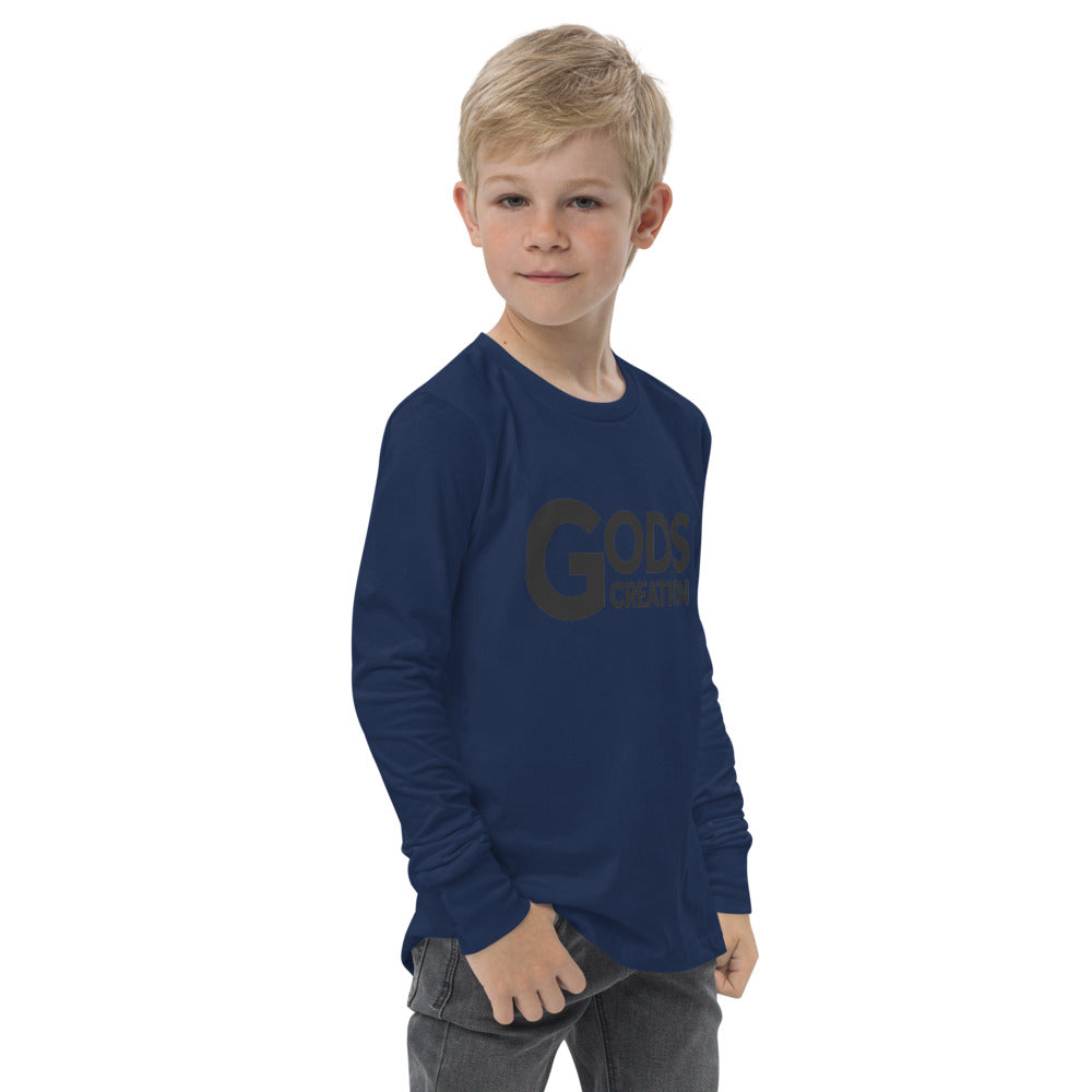 Gods Creation youth long sleeve tee