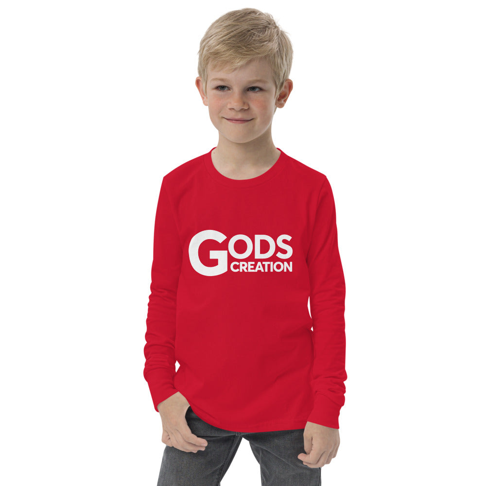 Gods Creation youth long sleeve tee