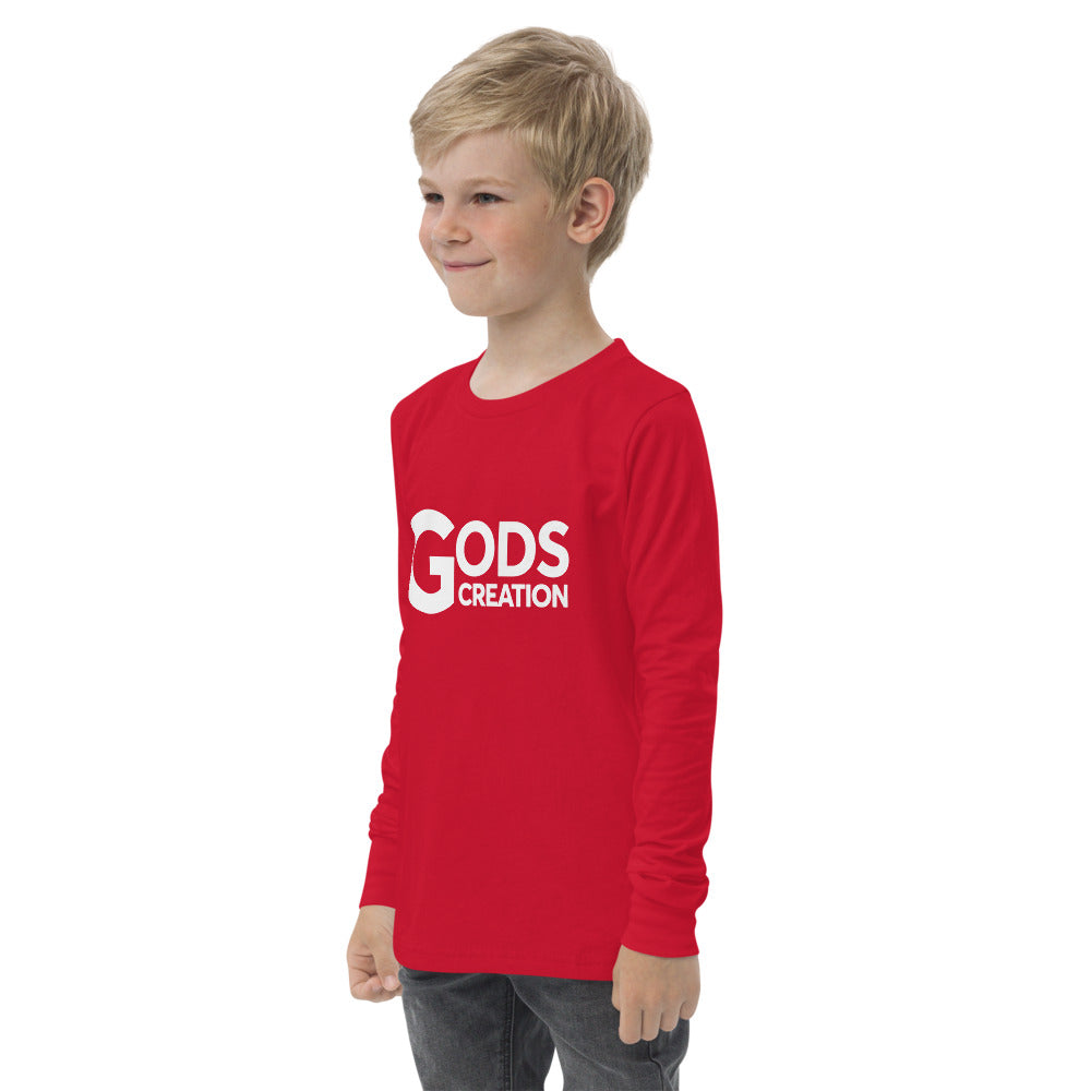 Gods Creation youth long sleeve tee