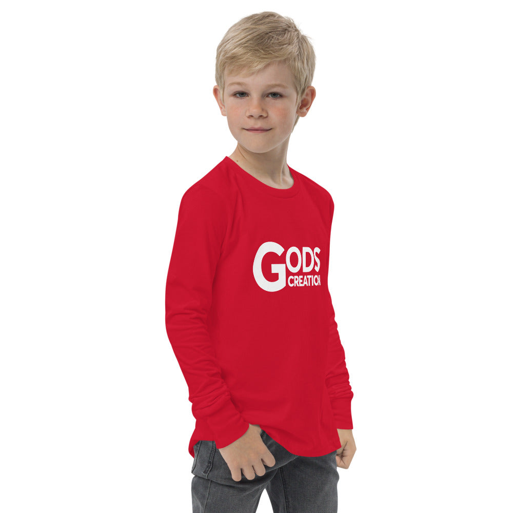 Gods Creation youth long sleeve tee