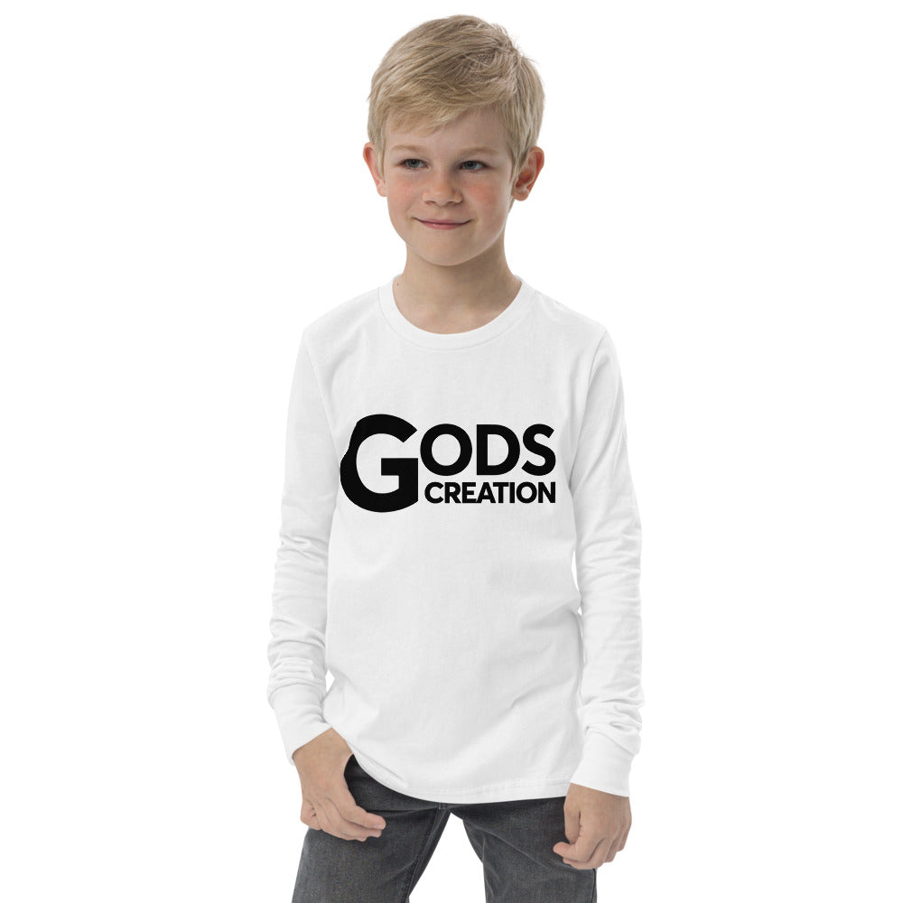 Gods Creation youth long sleeve tee
