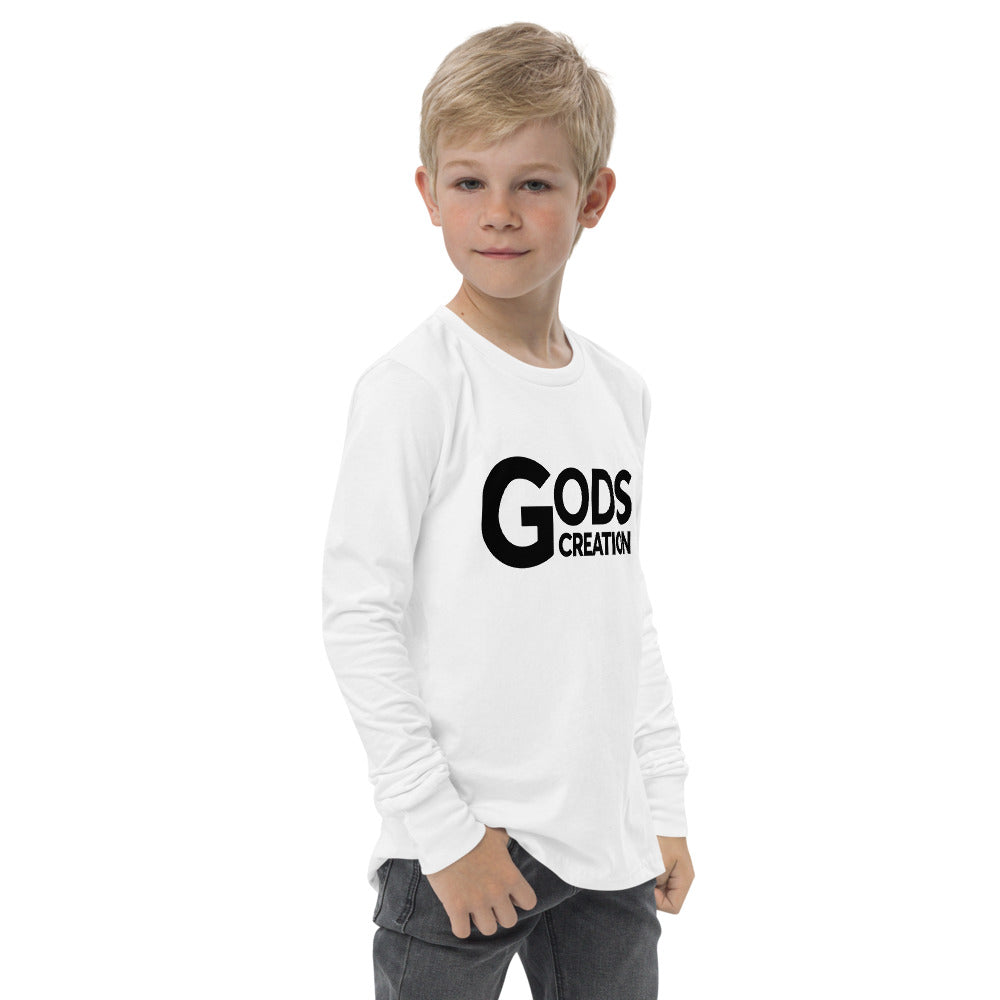 Gods Creation youth long sleeve tee