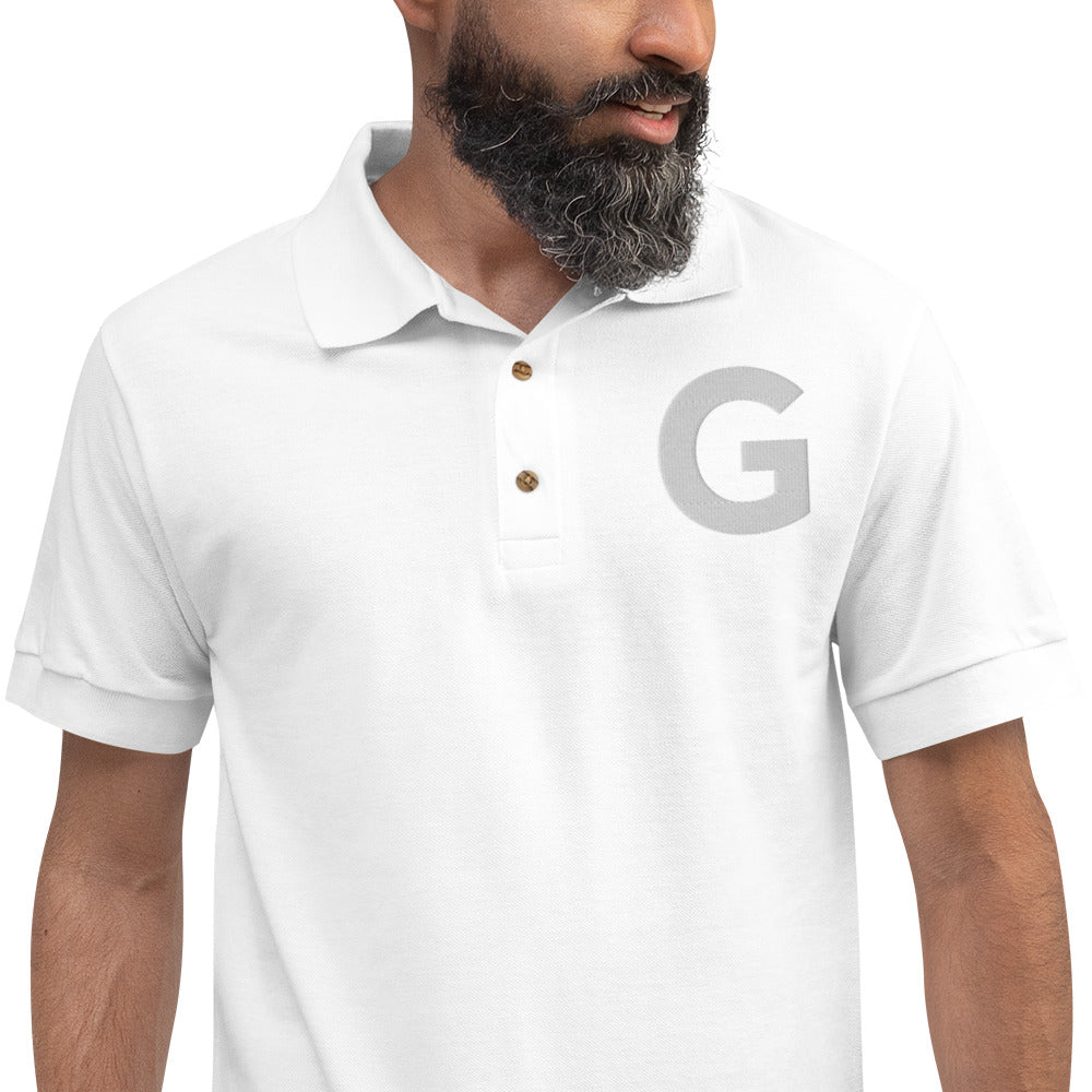 Embroidered Polo Shirt