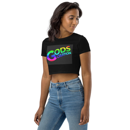 Gods Creation Wavey BB Organic Crop Top