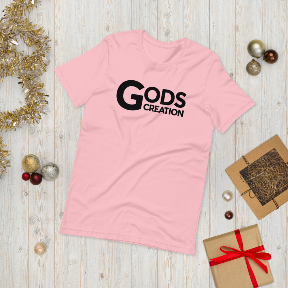 Gods Creation T-Shirt Female Black Sign