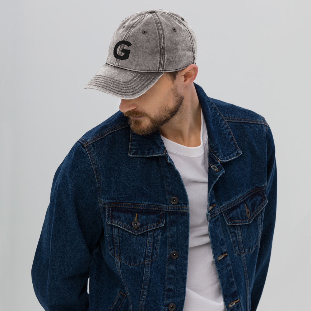 Vintage Cotton Twill Cap