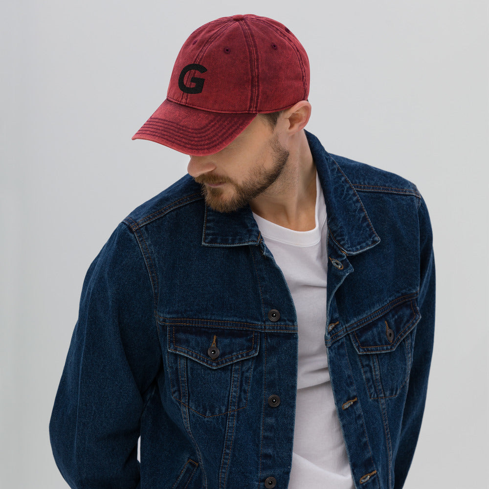 Vintage Cotton Twill Cap